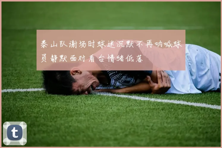 泰山队谢场时球迷沉默不再呐喊球员静默面对看台情绪低落