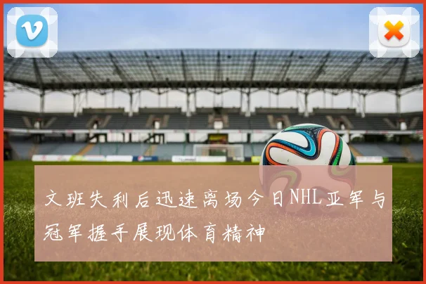 文班失利后迅速离场今日NHL亚军与冠军握手展现体育精神